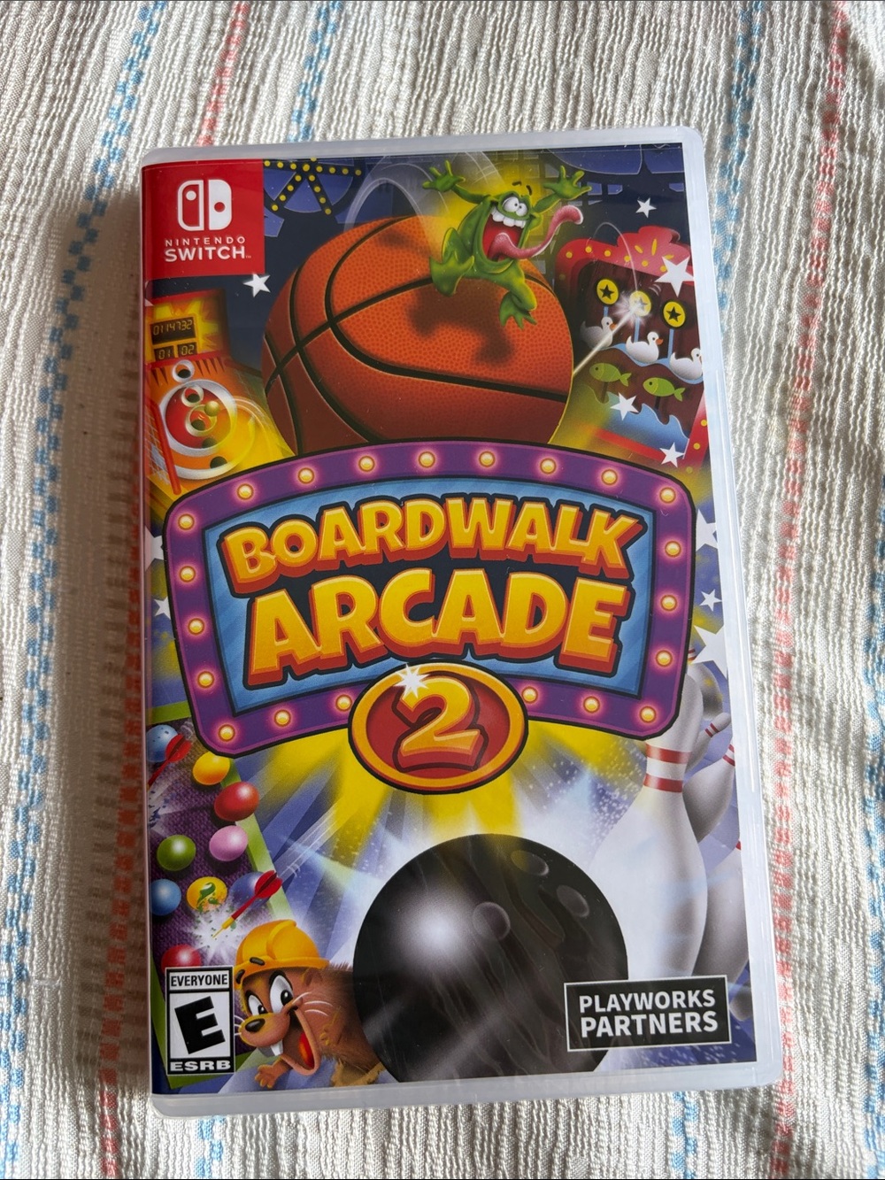 Nintendo Boardwalk Arcade 2 - Red, Yellow, Purple, Black